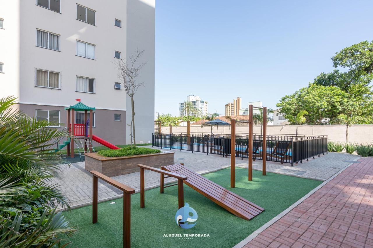 Apartamento Com Vista Mar, Ar-Condicionado, Wi-Fi Condominio Com Piscina, Quadra De Esportes Playground Infantil A 15 Minutos Do Beto Carreiro Piçarras Exterior foto